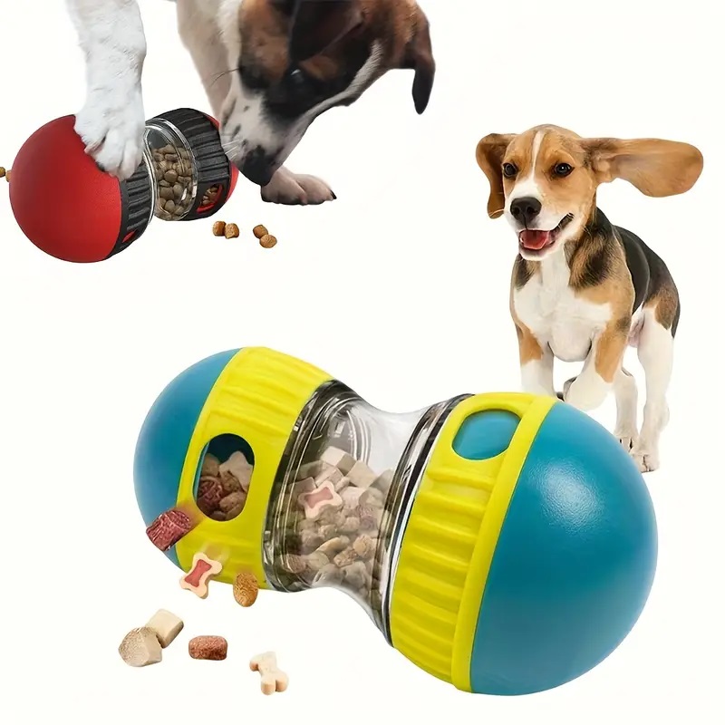 Interactive Squeaky Plush Dog Toy - Interaktives Hundesnack-Spender-Spielzeug, Geeignet für Alle Arten