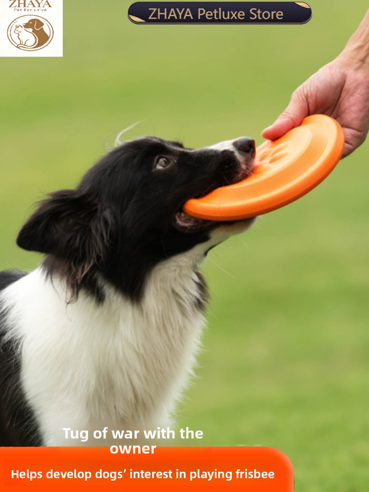 Flying Disc Dog Training Toy - Hunde-Flugscheibe Weich Langlebig Bissresistent Zahnsicher Zerrtraining