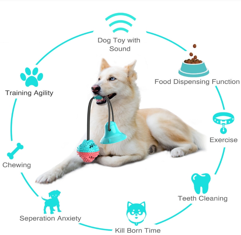 Hundekau-Spielzeug für Starke  – Rubber Treat Dispensing Dog Toy Bewertung und Preis
