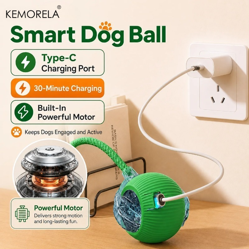 Neues interaktives Hundespielz – Automatic Moving Dog Ball Bewertung und Preis