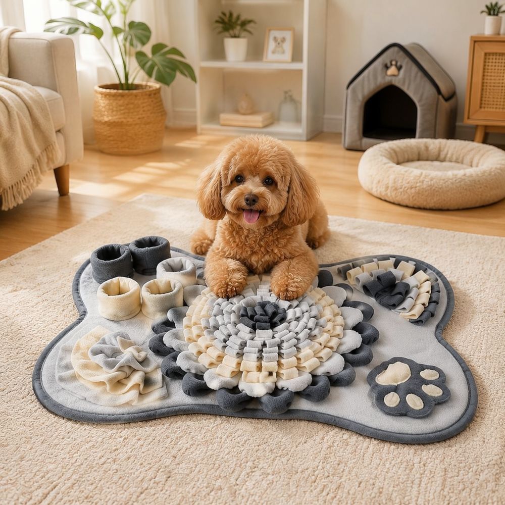 Knochenförmige Schnüffelmatte  – Dog Puzzle Feeder Toy Bewertung und Preis