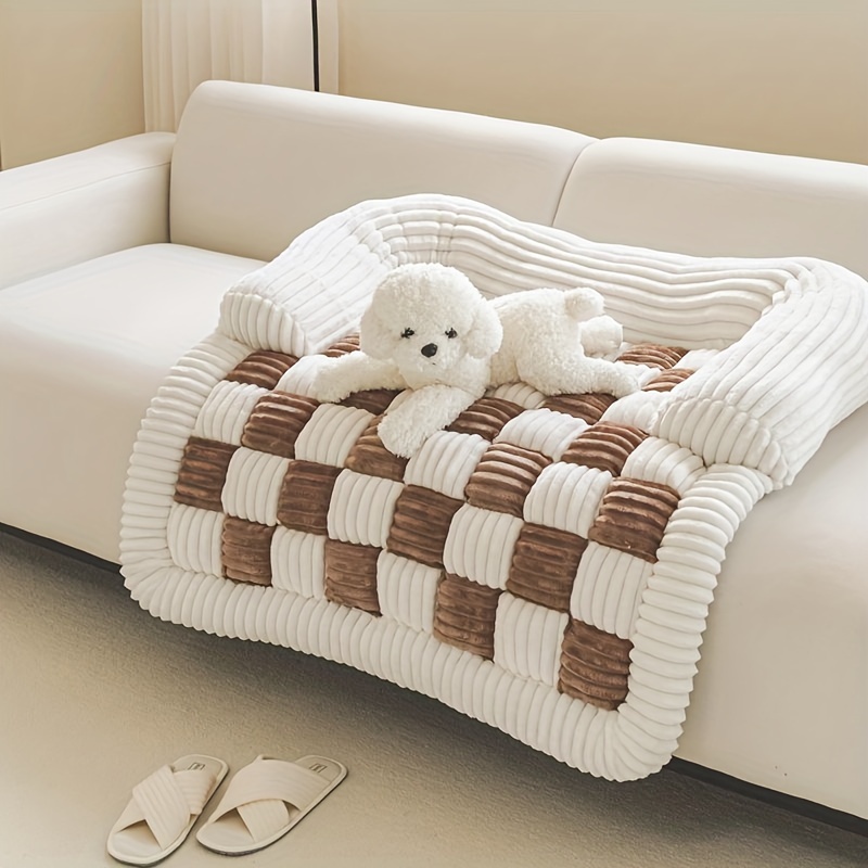 Karierte Haustierbettmatte, Su – Pet Beds Bewertung und Preis