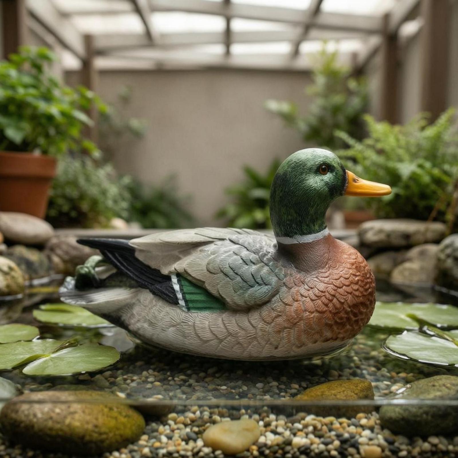 Harz-Entenfigur, Outdoor-Teich – Aquarium Bewertung und Preis